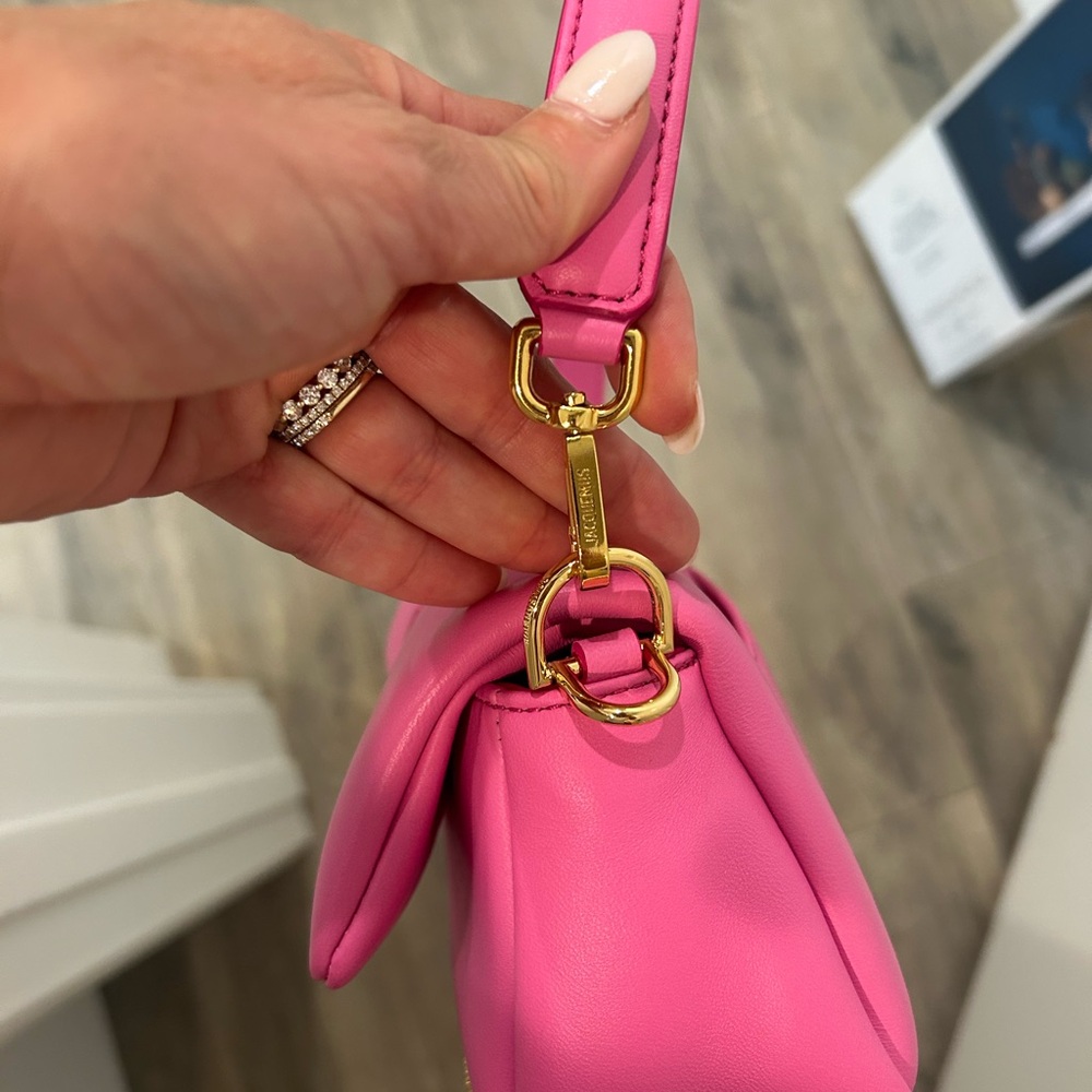 Jacquemus Pink Leather puff le petit Bambimou Shoulder Bag - Picture 11 of 12